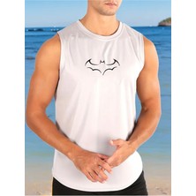 Yoho Sport Batman Tasarım Baskılı Özel Unisex Kolsuz  Tshirt