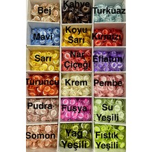 Karan Tuhafiye Bebek Düğmesi / Yıldız Model /10 Adet / BEBE01
