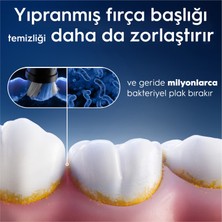 Oral-B iO Ultimate Clean Siyah Diş Fırçası Yedek Başlığı 6 Adet