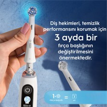 Oral-B iO Ultimate Clean Beyaz Diş Fırçası Yedek Başlığı 2 Adet