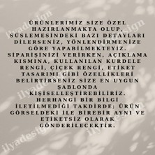 Söz Nişan Nikah Bebek Hediyelik Kutulu Bubble Mum 10 adet