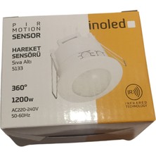 Inoled Hareket Sensörü Sıva Altı 360 Derece 1200W - 5133