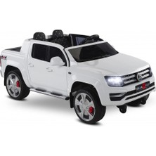 Babyhope 441 Quattro 4x4 Akülü Jeep 24 Volt Beyaz