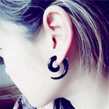 Takıconcept Akrilik Spiral Boynuz Küpe