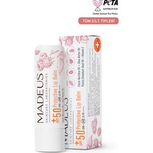 Madeus Spf 50+ Renkli Lip & Cheek Balm – Yoğun Nem, Ruj Etkisi, Güneş Koruyucu | Aurora Pink 5 gr