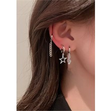 Takıconcept 3'lü Kıkırdak Halka Set Küpe