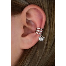 Takıconcept Deliksiz Ear Cuff Kelebek Küpe