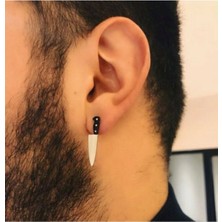 Takıconcept Master Chef Bıçak Çelik Erkek Küpe (Çift)
