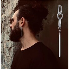 Takıconcept Deliksiz Sıkıştırma Uzun Korean Küpe