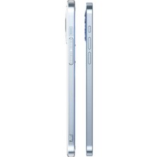 Apple iPhone 14 Pro Max Kılıf Kamera Korumalı Magsafe Sert Mika Pc Porto Kapak-Şeffaf + Nano Ekran Koruyucu