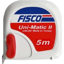 Fisco Metre 5 mt, Şerit Metre, Fısco Uni-Matic Iı