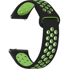 Dmay Amazfit Bip 5 / Amazfit Balance Uyumlu Delikli Spor Kordon 22MM