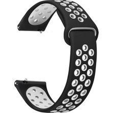Dmay Amazfit Cheetah Pro / Cheetah  Speedster Uyumlu Delikli Spor Kordon 22MM