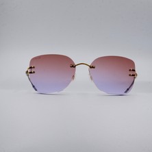 Freddie Mercury  Kahve-Mordegrade Güneş Gözlüğü 12241 Kadın