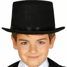 Exporanto Sihirbaz Şapkası Çocuk Boy Siyah Renk