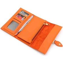 Byc Polo CP116 Telefon Para ve Kartlık Yumuşak Derili Cüzdan El Çantası...