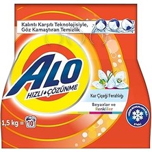 1,5 kg Kar Çiçeği Ferahlğı Beyazlar ve Renkliler Hızlı Çözülme Toz Deterjan