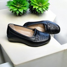 The Hope Shoes Kadın Ortopedik Deri Taban Her Mevsim Günlük Anne Ayakkabısı