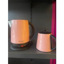 Awox Pembe Demplus Çelik Çay Makinesi