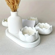 Yed Decor Dekoratif Vintage Vazo Set 3 Parça