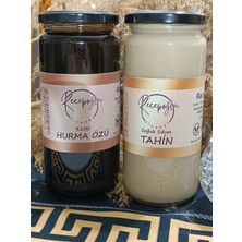 Doğal Tahin ve Hurma Özü Katısız Laktuzsuz 500 G Tahin 630 G Hurma Özü