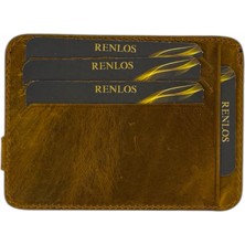 Renlos Stil ve Güvenlik Bir Arada: Rfıd Korumalı Deri Kartlık