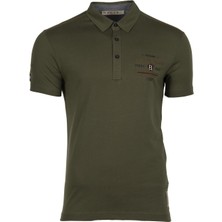 Ar-ma Erkek Polo Yaka Tişört Yazi Baskili Regular Fit Penye Süprem Y9TYO7616