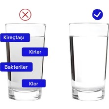 Truva (KİREÇ ÖNLEYİCİ) 5 Fonksiyonlu Su Tasarruflu Filtreli Turbo Jet Duş Başlığı Siyah