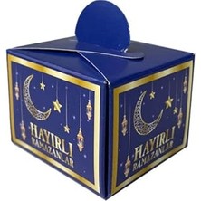 - Hayırlı Ramazanlar Karton Kutu Lokumluk 25 Adet