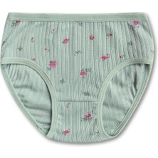 Giza Kids %100 Pamuklu Kız Çocuk 6lı Slip Külot Seti – Yumuşak, Rahat ve Nefes Alabilir Iç Çamaşırı