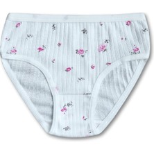 Giza Kids %100 Pamuklu Kız Çocuk 6lı Slip Külot Seti – Yumuşak, Rahat ve Nefes Alabilir Iç Çamaşırı