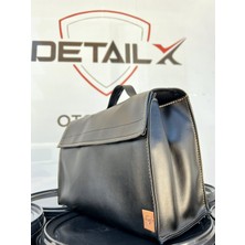 DetailX 15 Parça Premium Deri Çantalı Lüks Plastik Yenileyicili Oto Bakım Oto Yıkama Seti