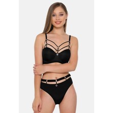 Le Jardin 5045 Içi Boş Telli Desteksiz Belenli Toparlayıcı Sabit Askılı Iç Çamaşır Takımı