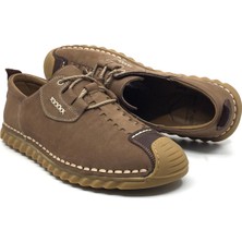 Luis Figo %100 Deri Ortopedik Erkek Yazlık Rahat Günlük Çarık Hafif Yeni Sezon Ayakkabı 40-44