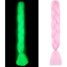 Colezium Fosforlu Neon Örgülük Saç Esperer 100 Gr. / Şeker Pembesi
