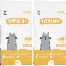 Trendline Yetişkin Kedi Maması 1kg (2 Adet)