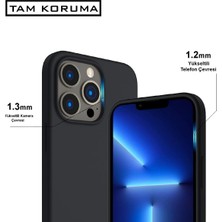 Marselit Apple iPhone 14 Pro Max Uyumlu Premium Lansman Liquid Silikon Kılıf Içi Kadife-Fıstık Yeşili