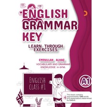 Cinius Yayınları   English Grammar Key A1 - Emrullah Alkaç