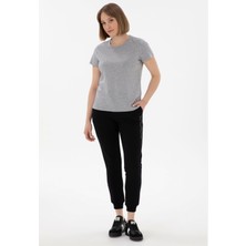 U.s. Polo Assn. Yüksek Bel Slim Fit Siyah Kadın Pantolon PT0125