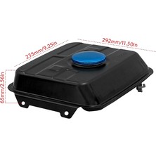 Parallax Evrensel Benzin Deposu Yakıt Deposu Yedek Yakıt Deposu 125-250CC Sarf Malzemeleri (Yurt Dışından)