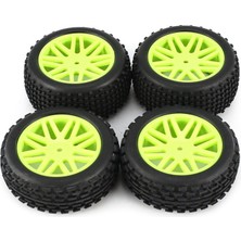 Parallax 144001 144010 124007 124017 Için 4 Adet 85MM Lastik Jant, Siyah (Yurt Dışından)