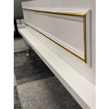 Smart Akıllı Sihirli Sehpa Beyaz - Siyah Gold