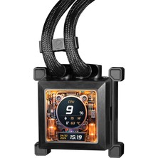 Lian Li Hydro-Shift LCD 360 Siyah Performance Fan Işlemci Sıvı Soğutma (G89.GHSLCD36SB.00)