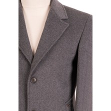 BLU % 100 Kaşmir Slim-Fit Palto