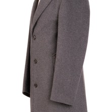 BLU % 100 Kaşmir Slim-Fit Palto