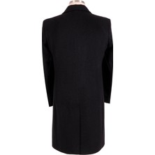 BLU % 100 Kaşmir Slim-Fit Palto