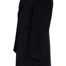 BLU % 100 Kaşmir Slim-Fit Palto