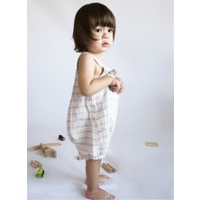 Linen Keten Stripy Tulum Çizgili
