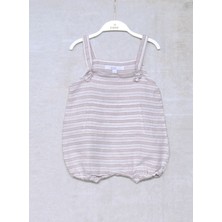 Linen Keten Stripy Tulum Çizgili