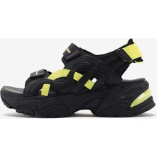 Skechers Stamina V2  -  Waved Out Kadın Siyah Sandalet 119862 Bklm